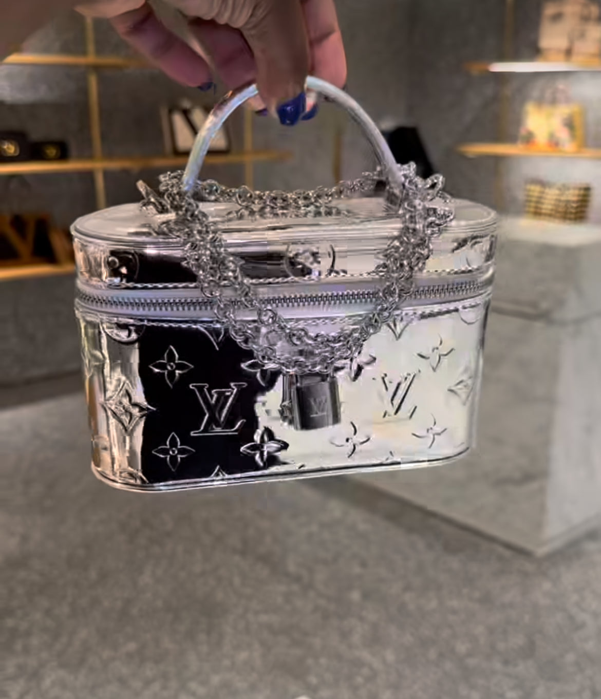 LV Vanity Chain Pouch